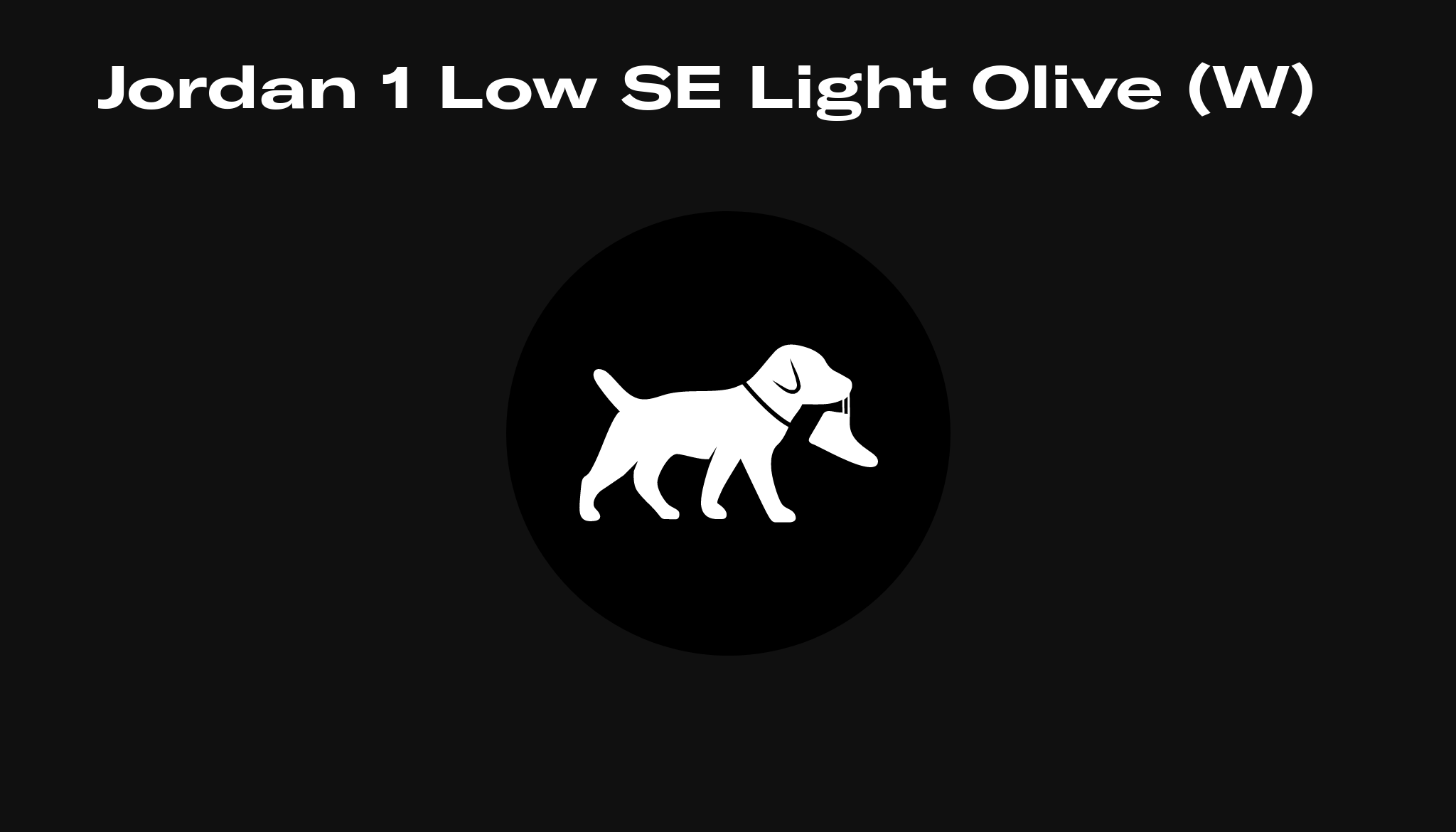 Jordan 1 Low SE Light Olive (W), Raffles and Release Date Sole Retriever